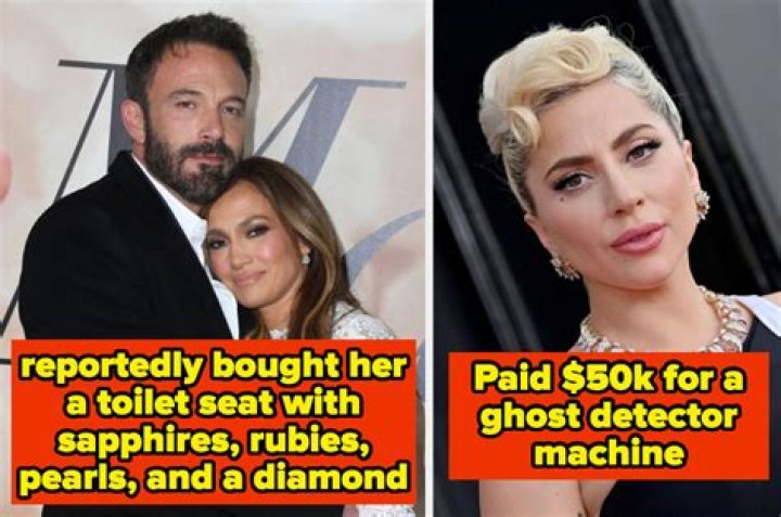 15 of the Most Bizarre Celebrity Purchases
