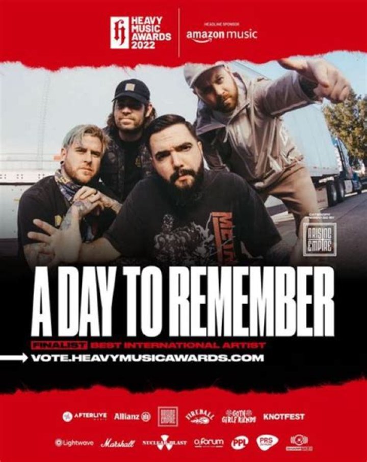 A Day to Remember - Members, Ages, Trivia