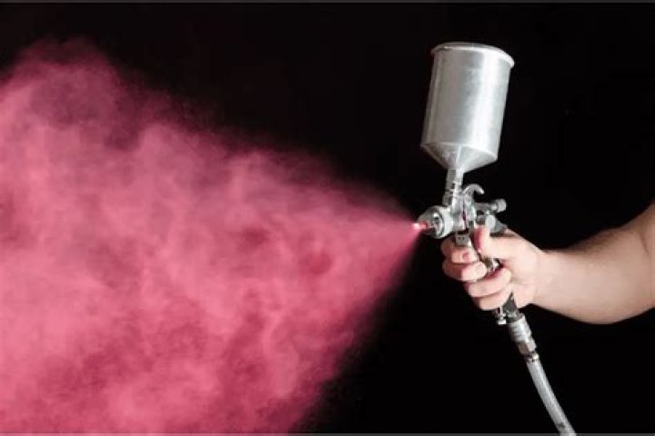 Can you use enamel paint in a spray gun?