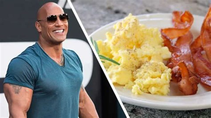 Dwayne Johnson livestreams cheat meal of 2 loaves of bread he calls French toast