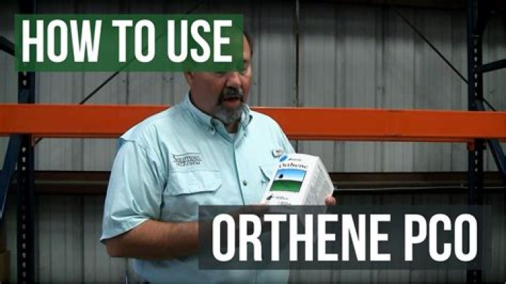 How do you mix orthene?