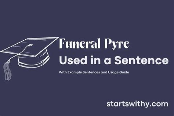 How do you use pyre in a sentence?