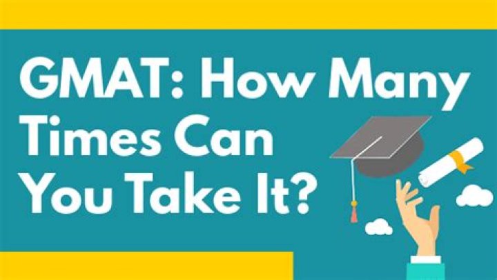 How many times you can take GMAT?