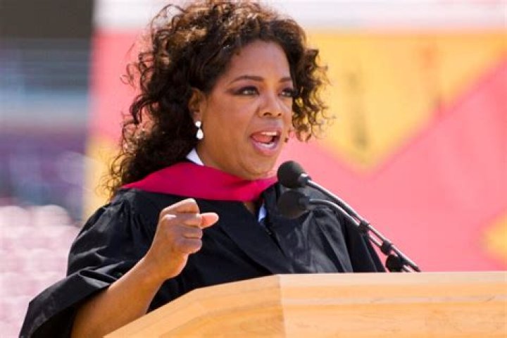 Oprah gives Stanford University commencement address