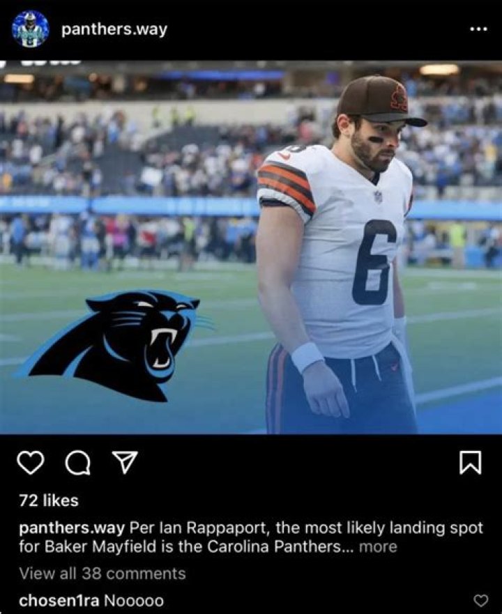 
Robby Anderson and Baker Mayfield Doesn’t Have A Bad Blood, Panthers Fan Should Be Happy For Their New QB 