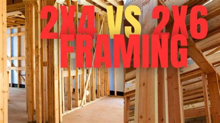 Should I frame with 2×4 or 2×6?