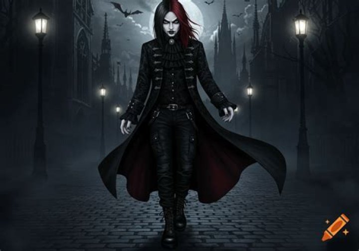 What is a typical example of a Gothic character?