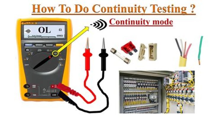 What is continuity in electrical testing?
