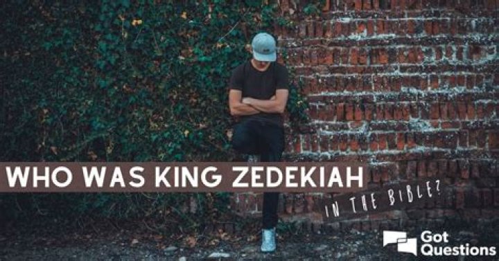 Who was King Zedekiah in the Bible?